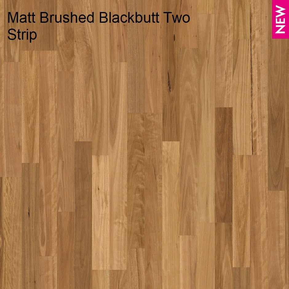 Quick-Step ReadyFlor 2 Strip Engineered Timber Flooring 14/2.5mm Blackbutt Matt Brushed Swatch