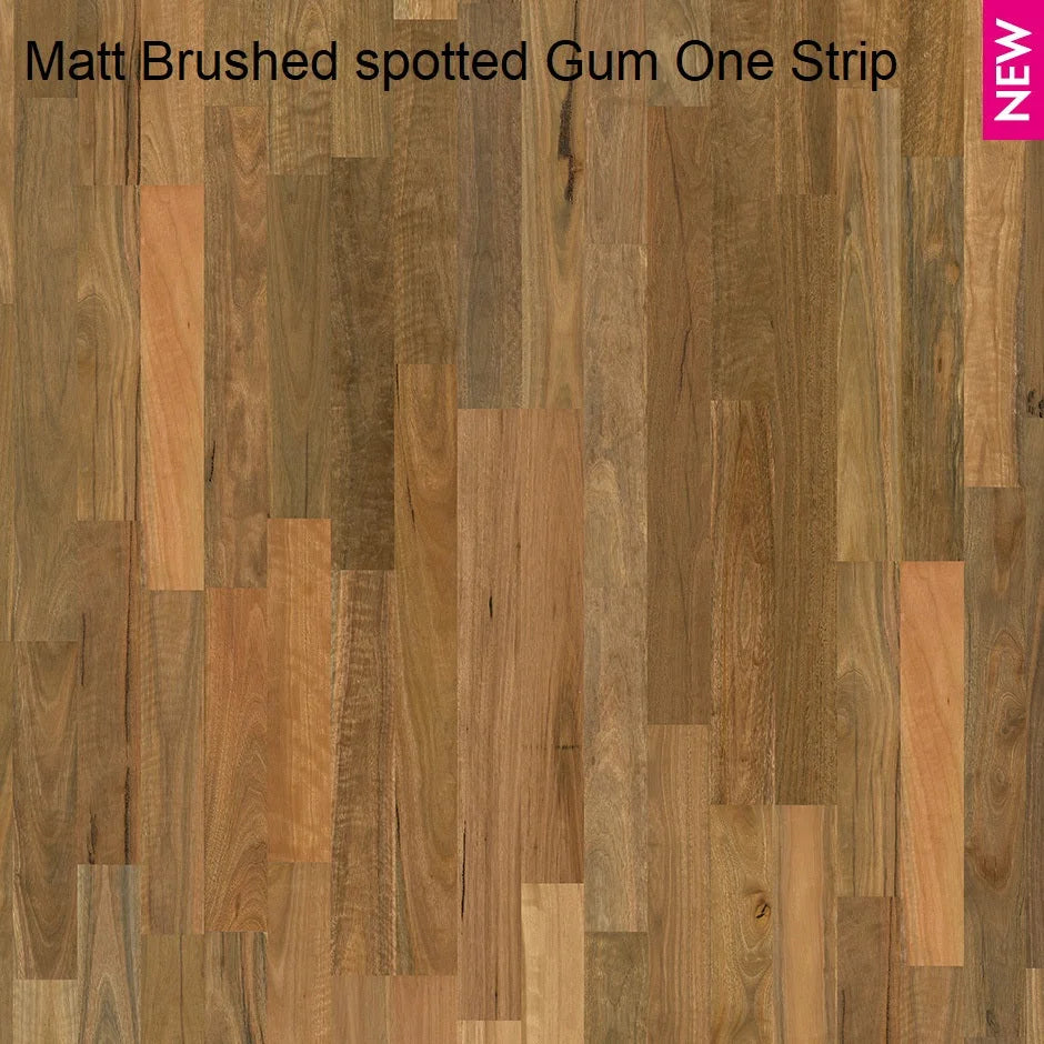 Quick-Step ReadyFlor 2 Strip Engineered Timber Flooring 14/2.5mm Spotted Gum Matt Brushed Swatch