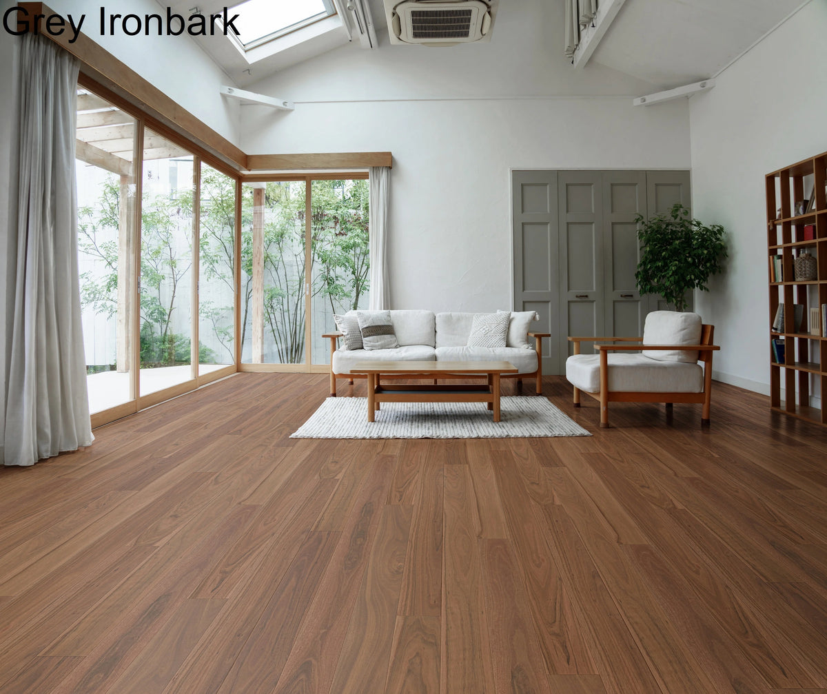 Riverhill Australian Classic Engineered Timber Flooring 14/3mm Grey Ironbark Setting