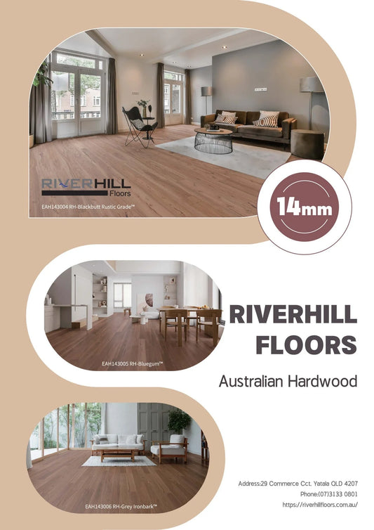 Riverhill Classique Oak Engineered Timber Flooring 14/2mm Brochure Cover