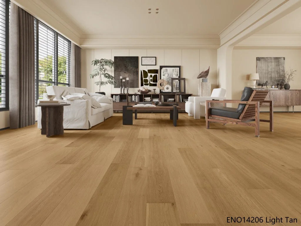 Riverhill Classique Oak Engineered Timber Flooring 14/2mm Light Tan Setting