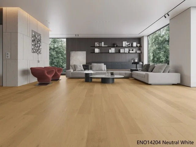 Riverhill Classique Oak Engineered Timber Flooring 14/2mm Neutral White Setting