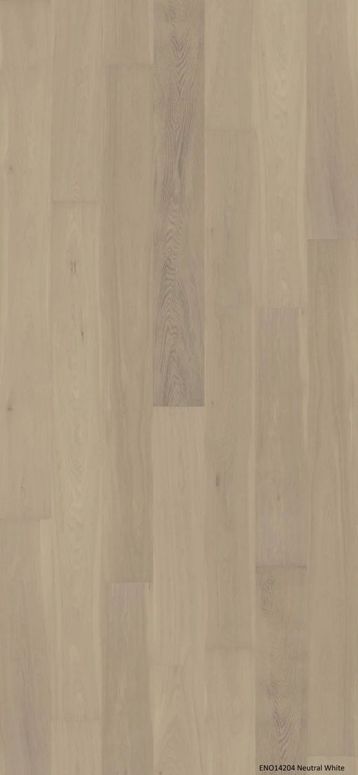 Riverhill Classique Oak Engineered Timber Flooring 14/2mm Neutral White Swatch