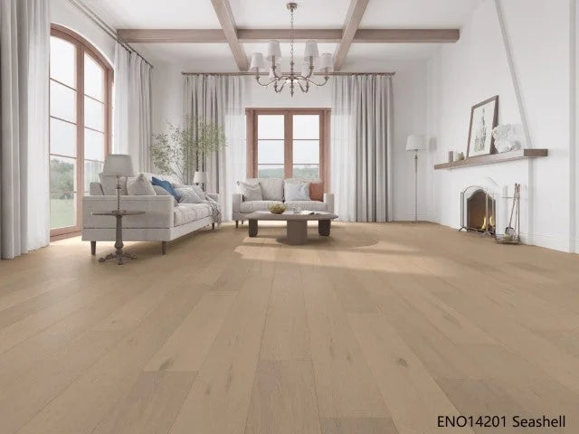 Riverhill Classique Oak Engineered Timber Flooring 14/2mm Seashell Setting