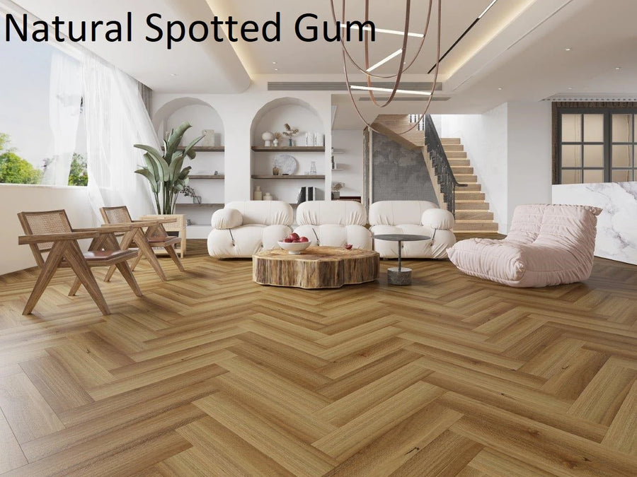 Riverhill Elegant Herringbone Hybrid Flooring 9.5mm