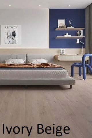 Riverhill Elegant Hybrid Flooring 6.5mm Ivory Beige Setting