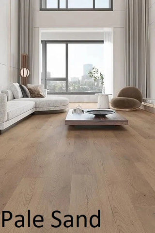 Riverhill Elegant Hybrid Flooring 6.5mm Pale Sand Setting