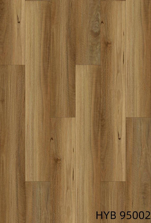 Riverhill Elegant Hybrid Flooring 9.5mm Natural Spotted Gum Swatch