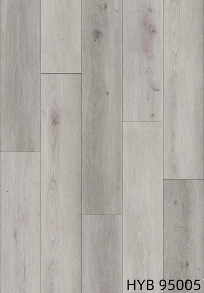 Riverhill Elegant Hybrid Flooring 9.5mm Snow Grey swatch