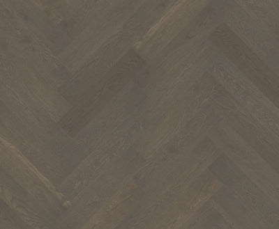 Riverhill iDesign European Oak Chevron Engineered Timber Flooring 15/3mm Apollo Grey Swatch