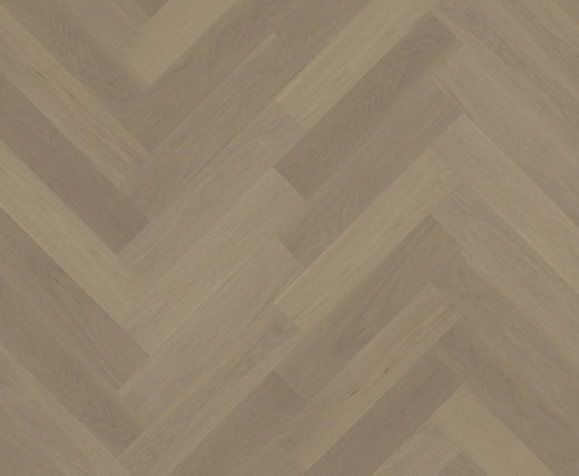 Riverhill iDesign European Oak Chevron Engineered Timber Flooring 15/3mm Light Malt Swatch