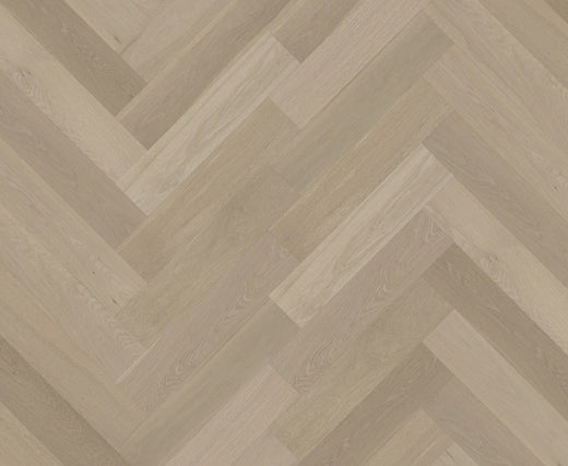 Riverhill iDesign European Oak Chevron Engineered Timber Flooring 15/3mm Tinge Clay Swatch
