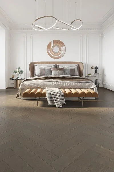 Riverhill iDesign European Oak Herringbone Engineered Timber Flooring 15/3mm