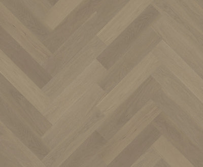 Riverhill iDesign European Oak Herringbone Engineered Timber Flooring 15/3mm Light Malt Swatch