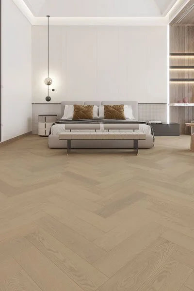 Riverhill iDesign European Oak Herringbone Engineered Timber Flooring 15/3mm