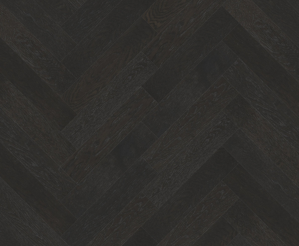 Riverhill iDesign European Oak T&G Flooring 15/3mm Midnight Grey Swatch