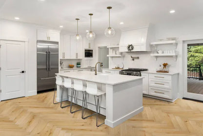 The Flooring Lab ADORE Sunflower European Oak Herringbone 14.2mm Setting