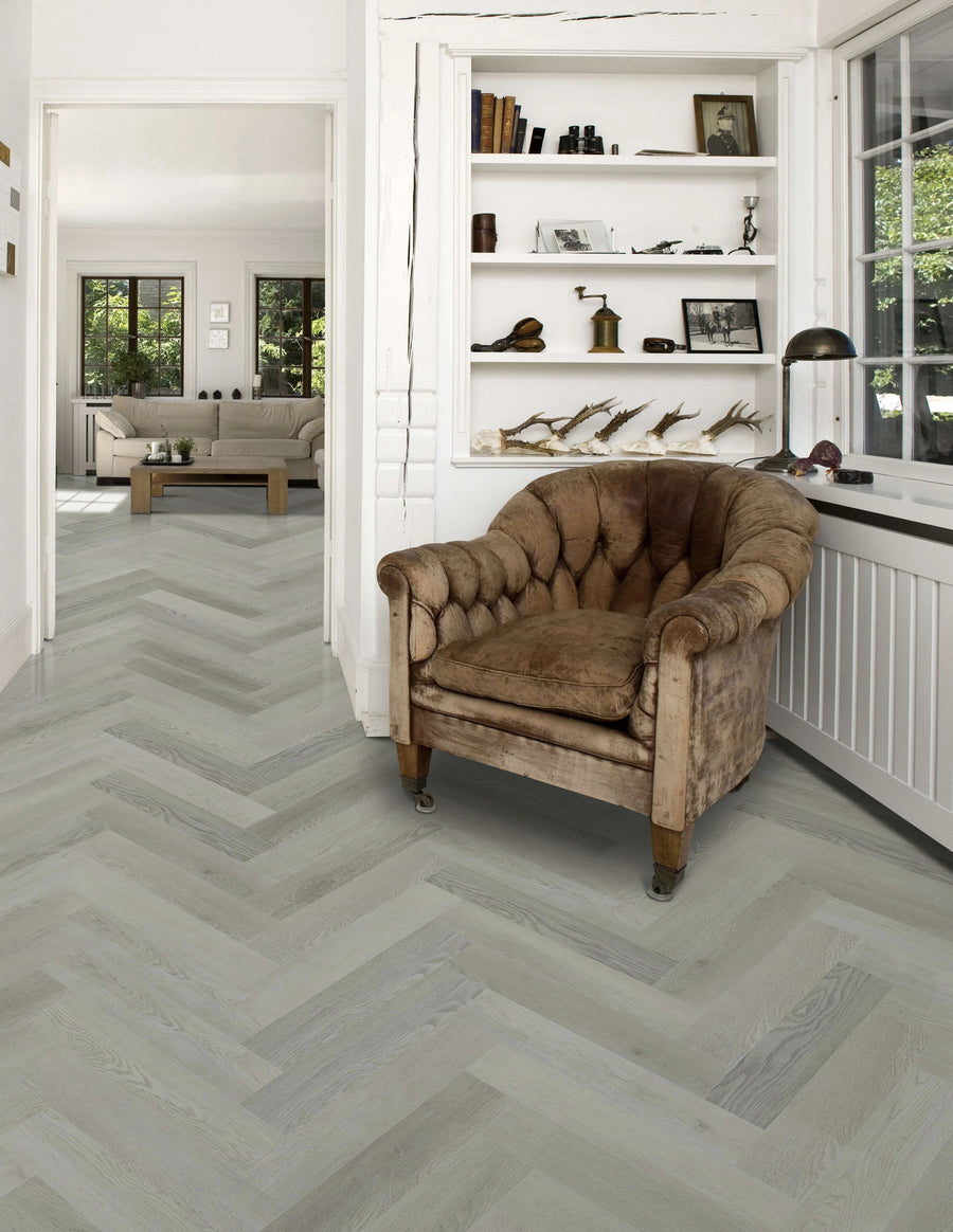 Topdeck Belle Vie Herringbone Hybrid Flooring 7mm