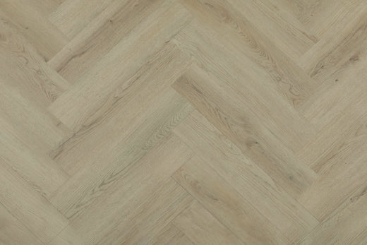 Topdeck Belle Vie Herringbone Hybrid Flooring 7mm – Manor Ridge Oak Swatch