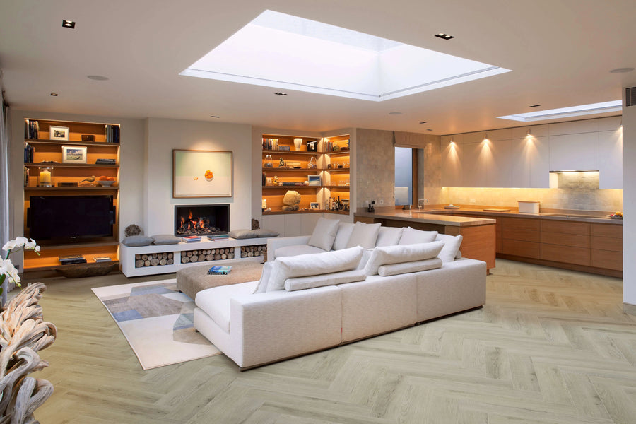 Topdeck Belle Vie Herringbone Hybrid Flooring 7mm