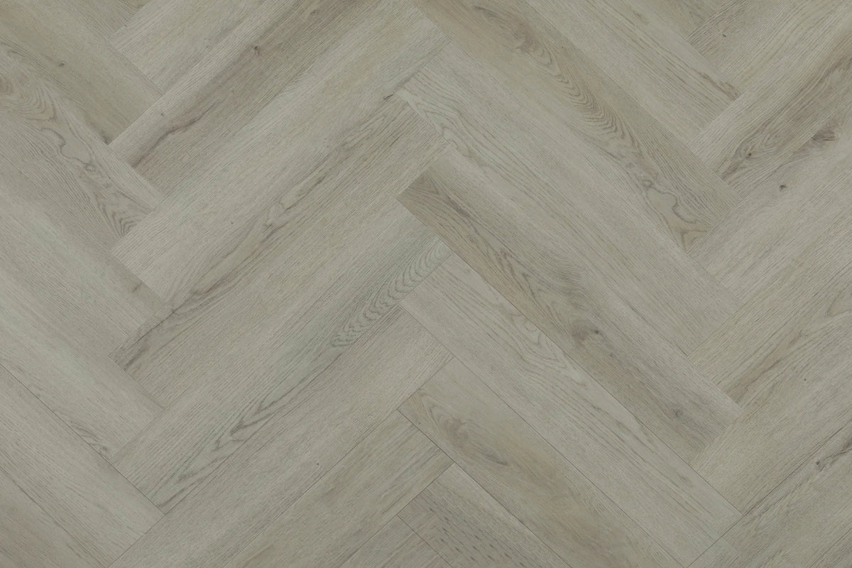 Topdeck Belle Vie Herringbone Hybrid Flooring 7mm – Winchester Oak Swatch