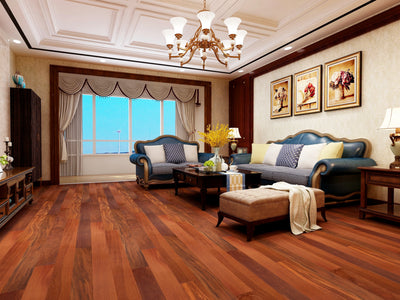 Topdeck Pre-Finished Solid Timber Flooring 18mm Cumaru Setting