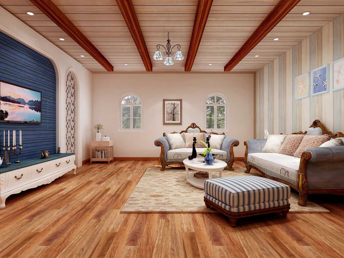 Topdeck Pre-Finished Solid Timber Flooring 18mm Pacific Spotted Gum Setting
