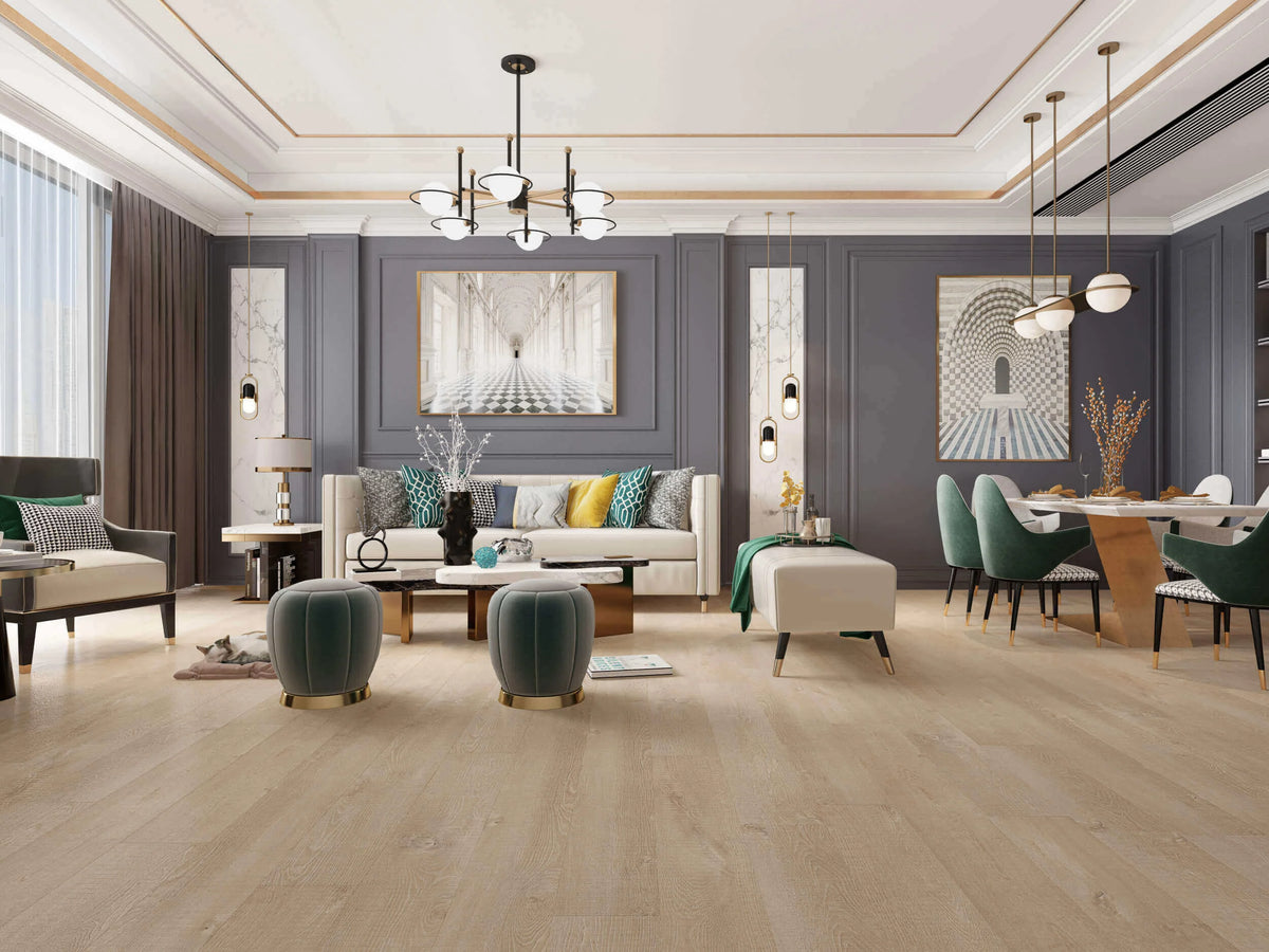 Topdeck Prime Legend AC5 Laminate Flooring 12.3mm Southport Oak Setting