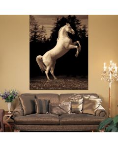 Ruby Horse Picture Rug