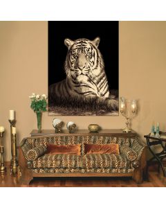 Ruby Tiger Picture Rug